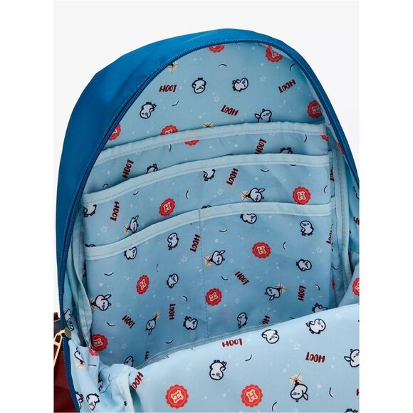 Harry Potter Hogwarts Multi-Pocket Backpack With Hedwig Plush main image 6